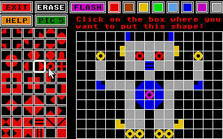 Kidshapes+ atari screenshot